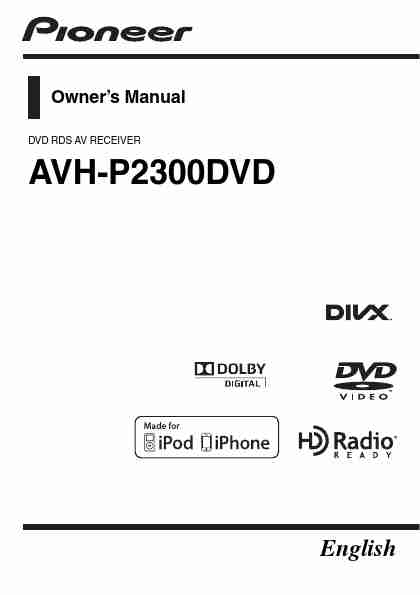 Pioneer Car Video System AVH-P2300DVD-page_pdf